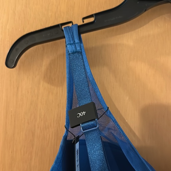 Curvy Couture Women’s Underwire Bra Blue Size 40C - Picture 5 of 8